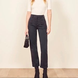 Reformation Alicia Pant Navy 25